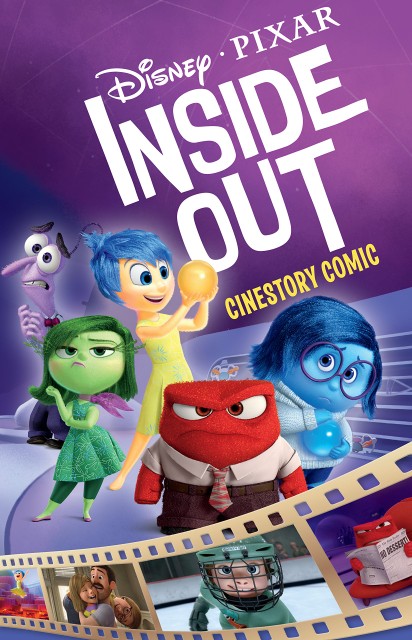 Disney/Pixar Inside Out Cinestory Comic Cover